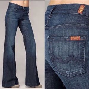 7 for all Mankind Ginger Wide Leg Trouser Jeans